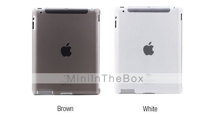 Matte Surface Protective Hard Back Skin Case for iPad 2