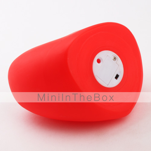 a forma di cuore colore cambia luce notturna (rosso) a forma di cuore colore cambia luce notturna (rosso)
