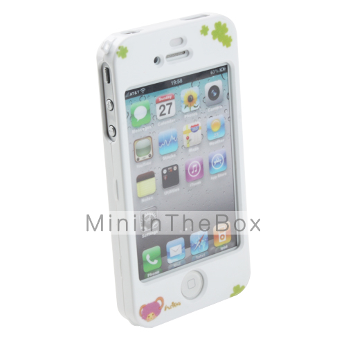 USD $ 4.69   Protective Front and Back Full Body Case for iPhone 4 and