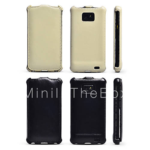 Genuine ROCK Flip Protective Leather Case for Samsung Galaxy S2 i9100 